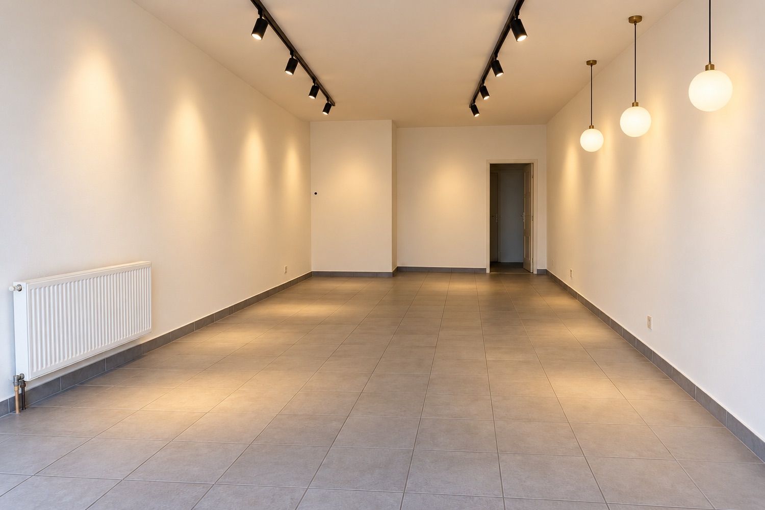 Renovatie van de verlichting van een handelsruimte — na
